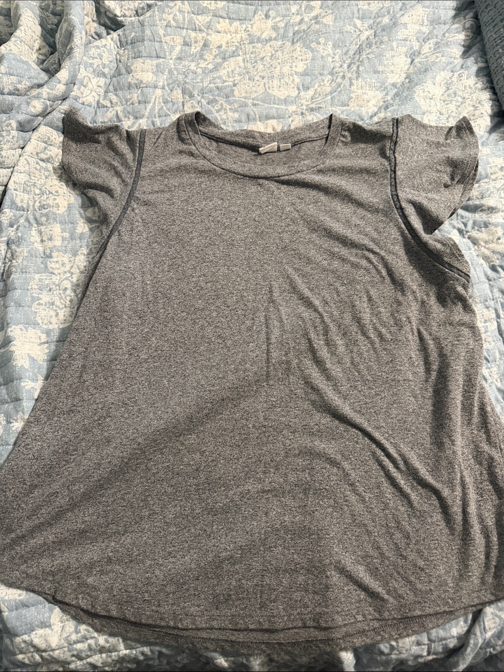 GAP Heather Gray Short-Sleeve Women's Tee